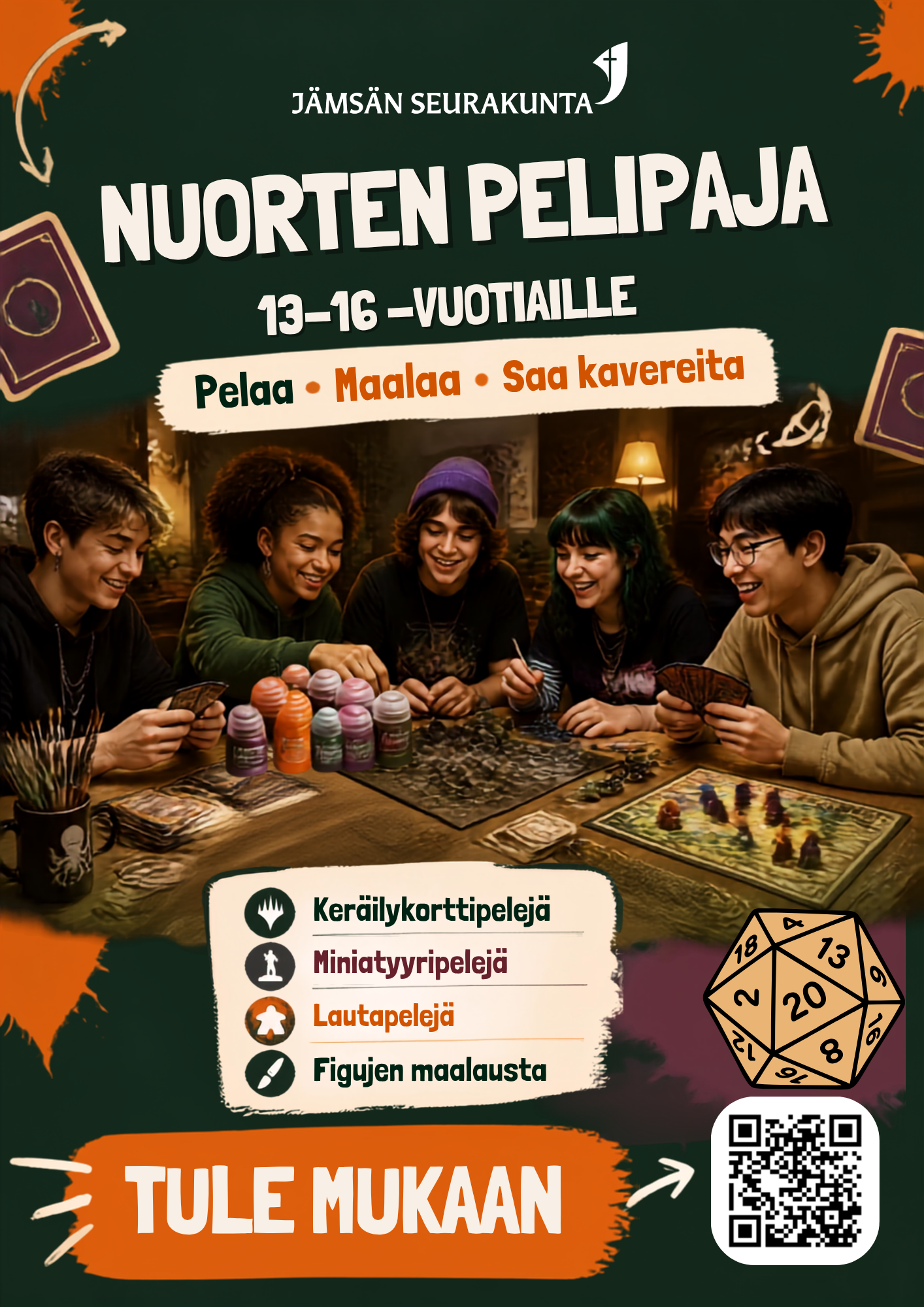 Mainos Nuorten Pelipajasta