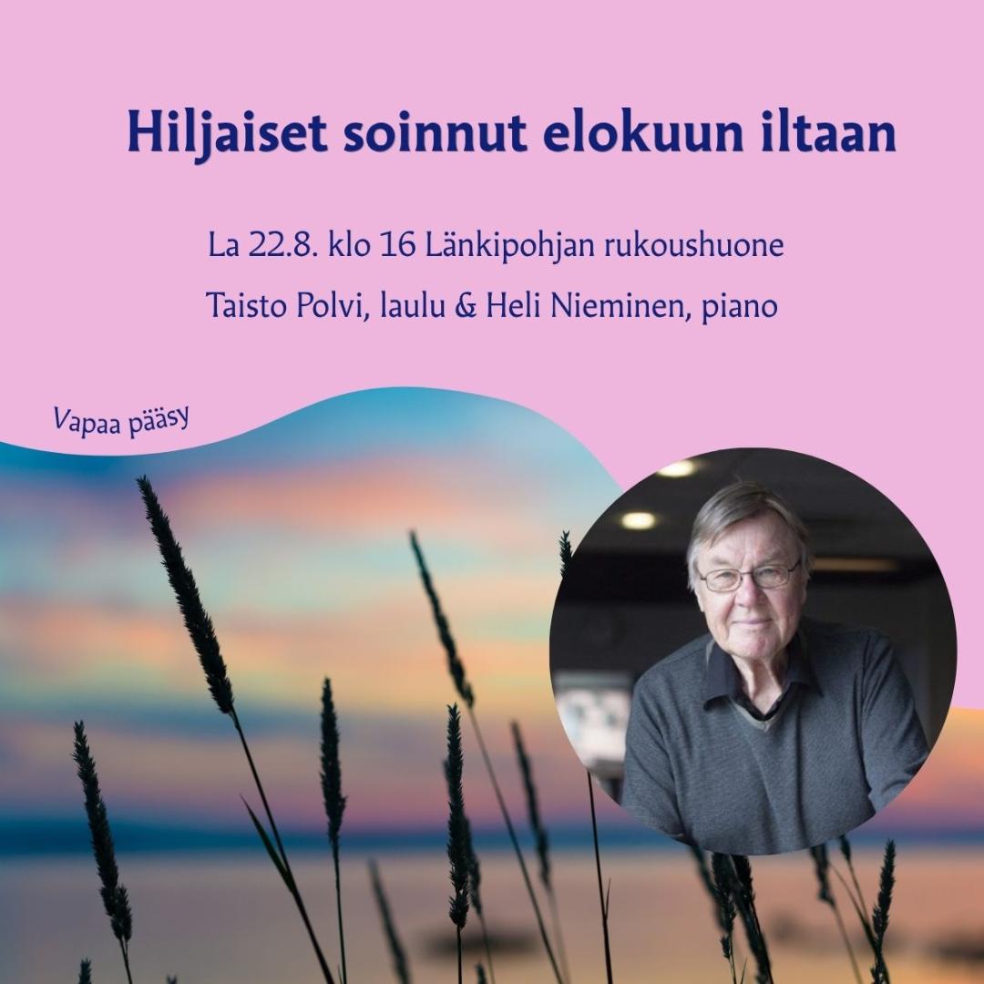 Kaislaa iltataivasta vasten. 
