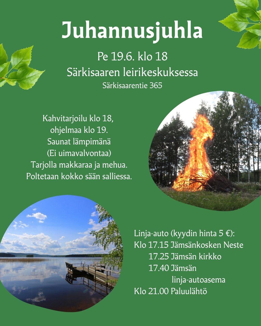 Juhannusjuhlan juliste
